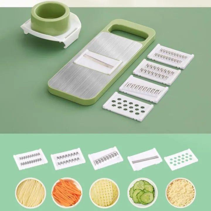 ProSlice™ 5-in-1 Stainless Steel Vegetable Cutter