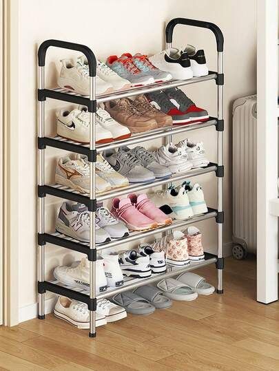 5 Layer Stainless Steel Shoe Rack