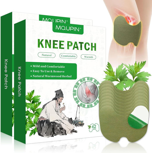 84pcs Wormwood Knee Pain Relief Patches