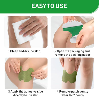 84pcs Wormwood Knee Pain Relief Patches