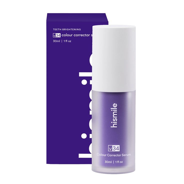 Hismile V34 Purple Whitening Toothpaste – Instant Stain & Yellow Reduction