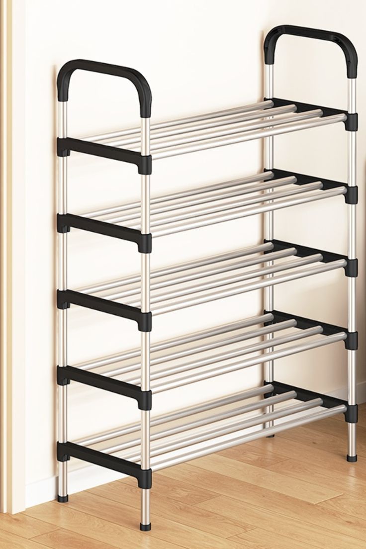 5 Layer Stainless Steel Shoe Rack