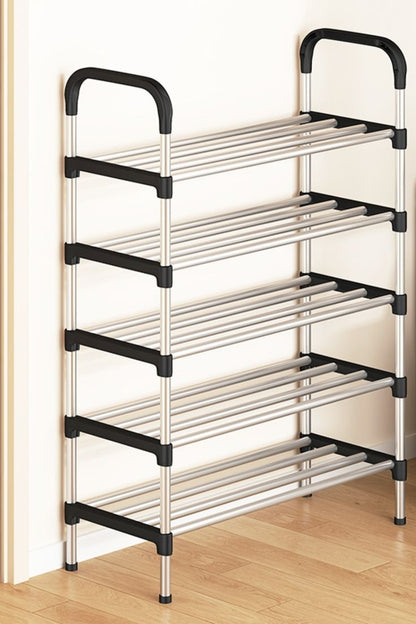 5 Layer Stainless Steel Shoe Rack