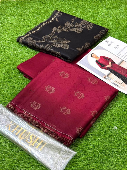 KHUSHI Safa Vol 1 – 2025 (Viscose Linen Jacquard Collection)