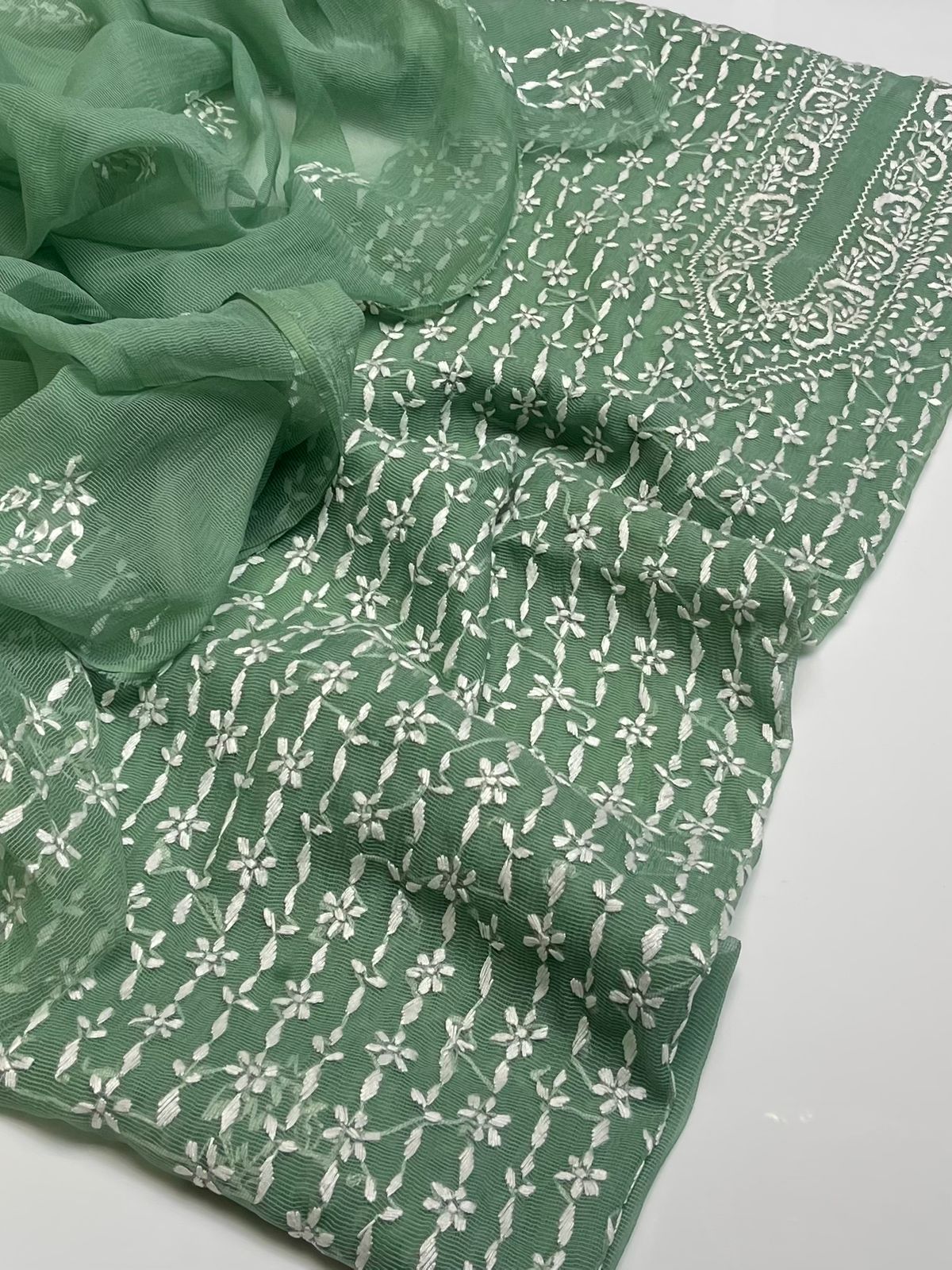 Pure Cotton Khadi 2PC Dress – Handmade Paka Warok Collection