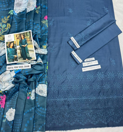 Mushq 7559 – Winter Dhanak New Arrivals Collection