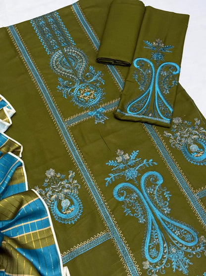 👉 Airjet Khaddar Digital Print 3PC – Volume Collection